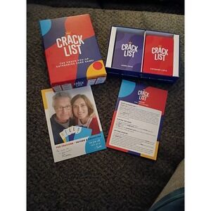 CRACK LIST Crack-You-Up Categories Card Game Kids Teens Adults 100% Complete